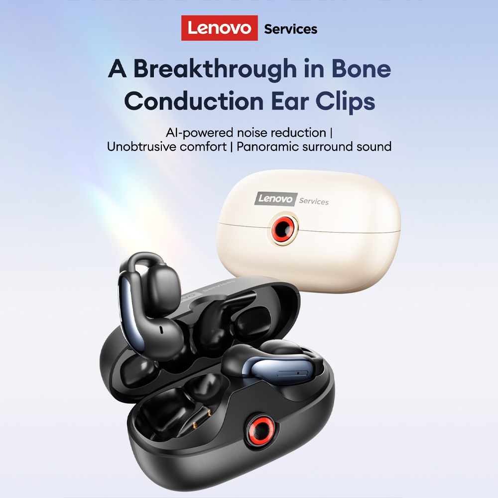 Video Games - Lenovo LES-108 conducción ósea TWS Clips