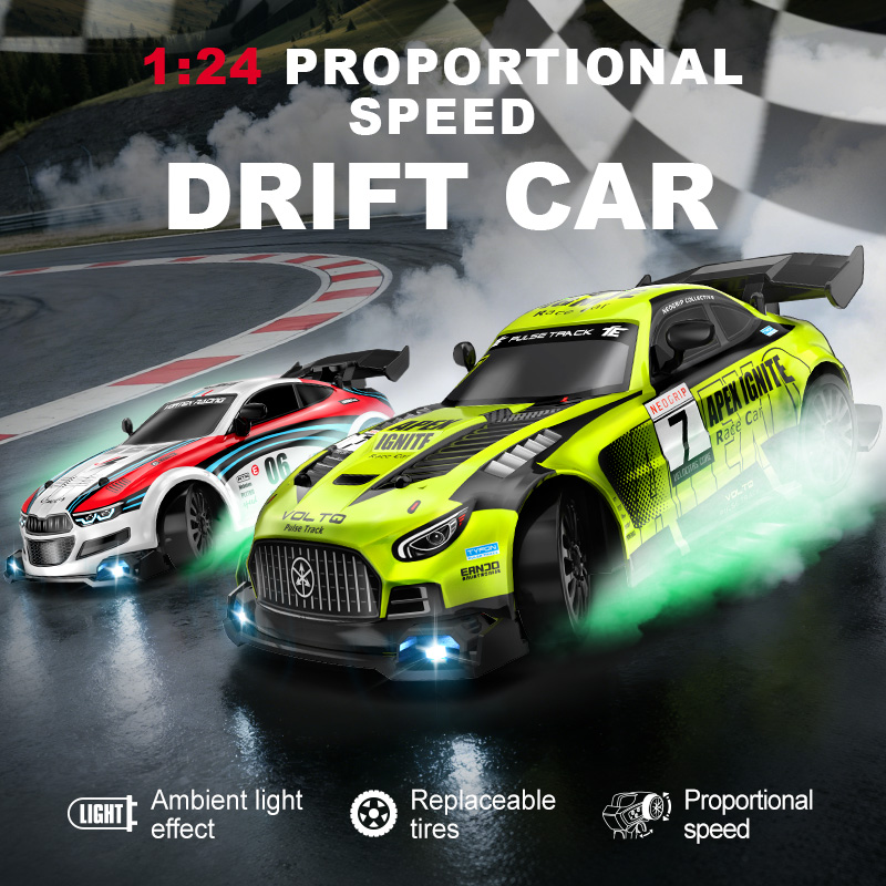 Rc Drift Car 1 24 Scale 4Wd - Coche de Carreras a Control Remoto