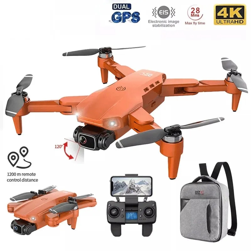 Fpv Brushless Rc Drone 4K - Drone L900 Pro 4K profesional 5G