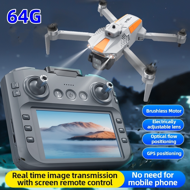 Fpv Brushless Rc Drone 4K - LF669 FPV Drone 5G Pantalla LCD