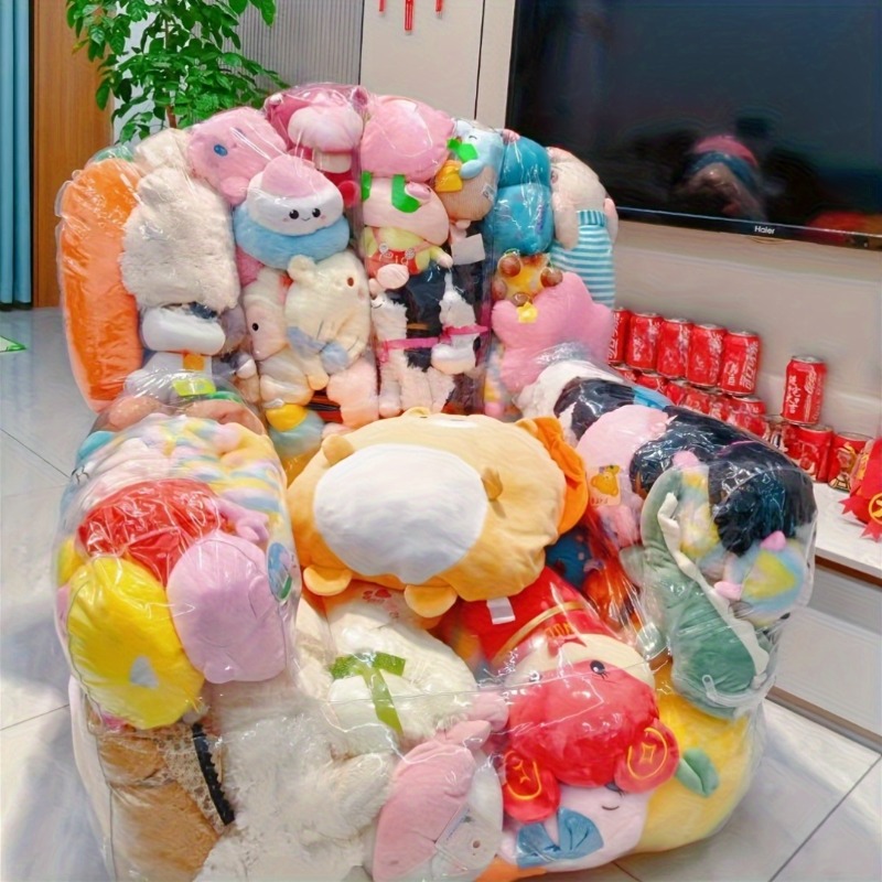 Dolls - Organizador de Juguetes de PVC Transparente