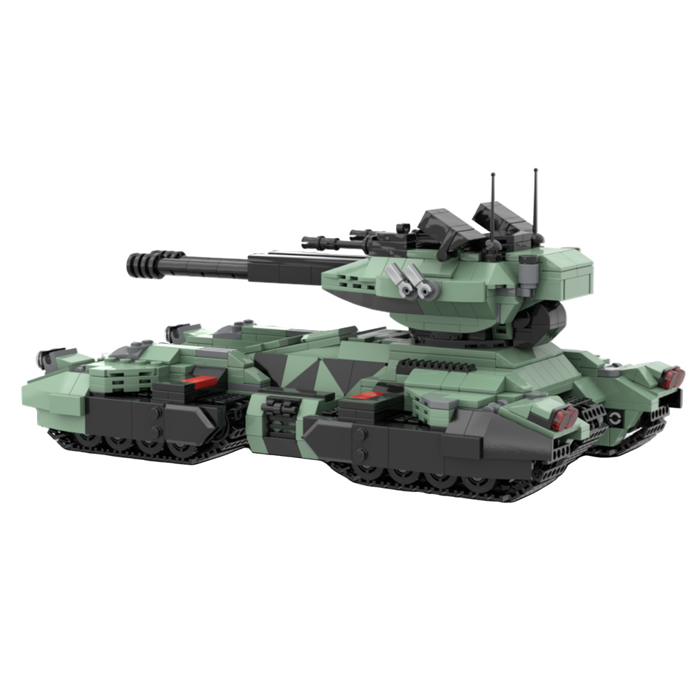 Lego Compatible Military Tank - Bloques de Construcción del Tanque Grizzly