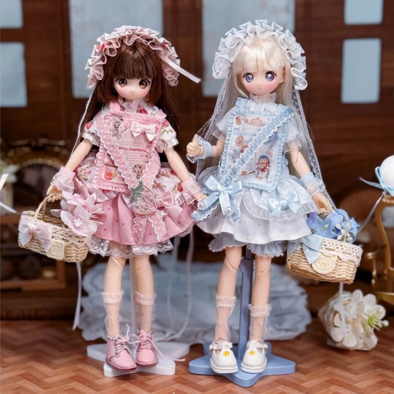 Bjd Doll 1 6 Full Set With Clothes - En Stock, Ropa para Muñecas BJD