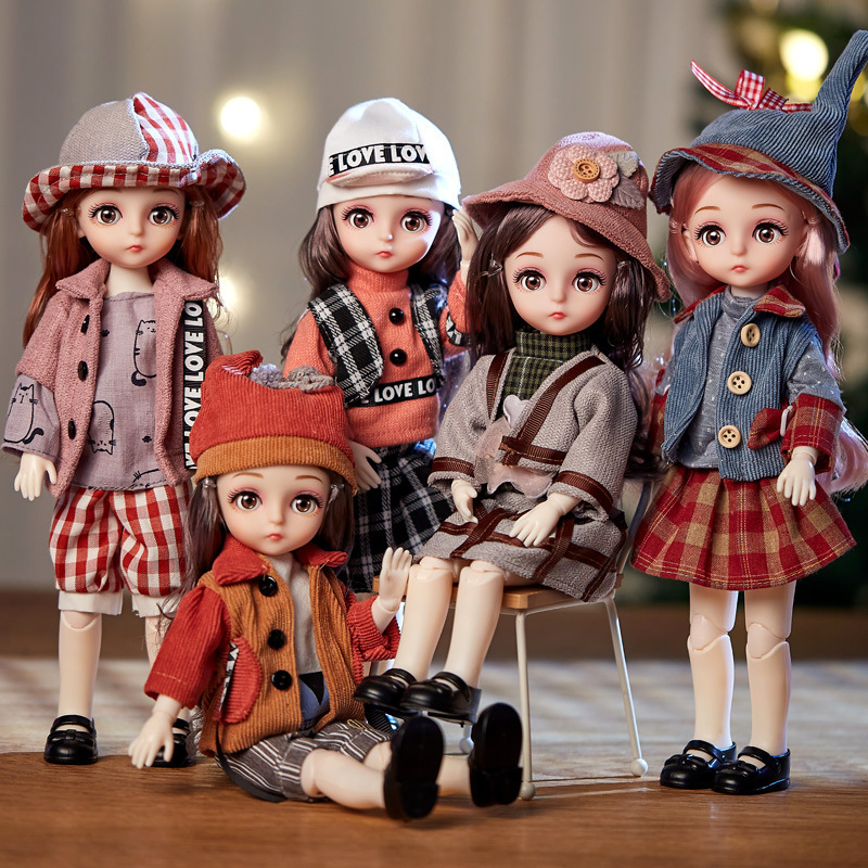 Bjd Doll 1 6 Full Set With Clothes - Muñeca BJD 1/6, conjunto completo de