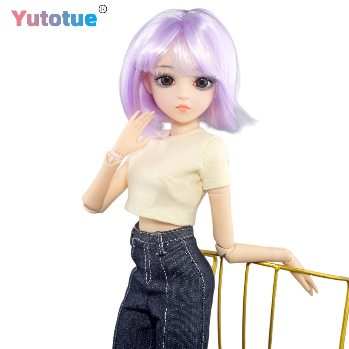 Bjd Doll 1 6 Full Set With Clothes - YUTOTUE-Muñeca de niña de 60cm de