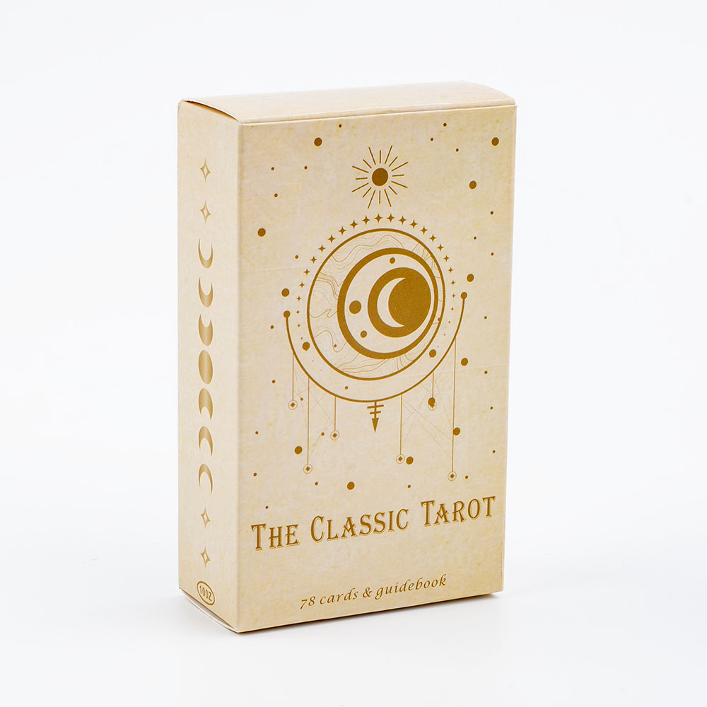 Tarot Cards Deck With Guidebook - Juego de mesa de Tarot clásico