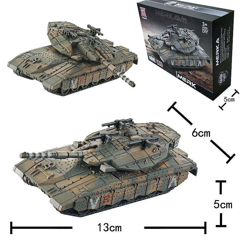 Lego Compatible Military Tank - Modelo de tanque de batalla principal