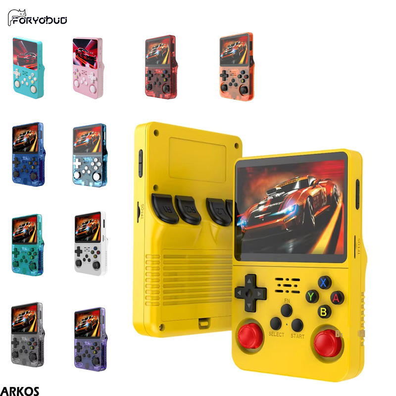 Retro Handheld Game Console R36S - Consola de videojuegos portátil R36S ARKOS