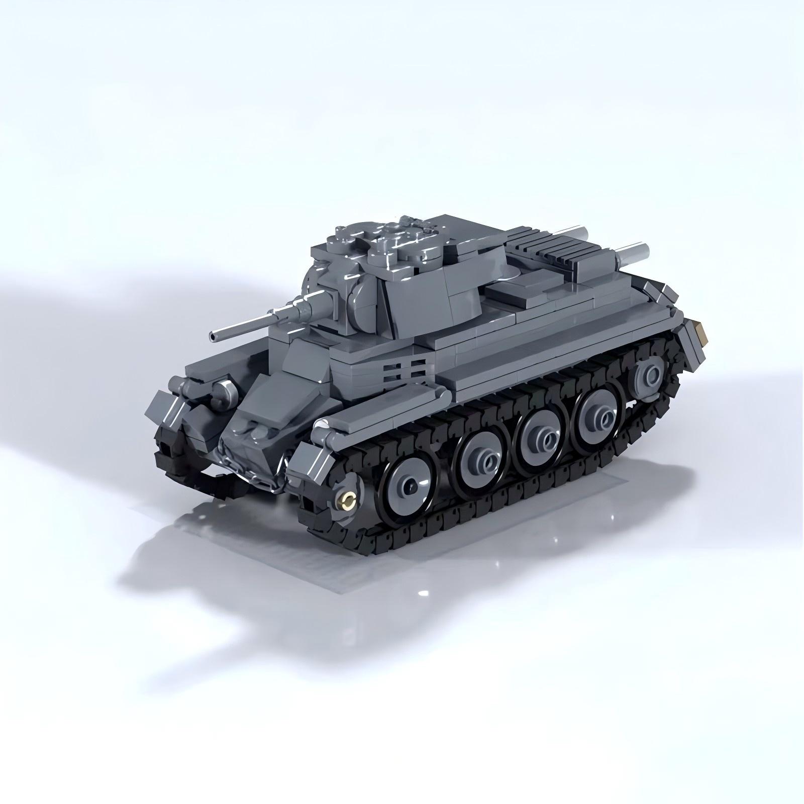 MOC-Conjunto de bloques de con - Lego Compatible Military Tank reseña y precio