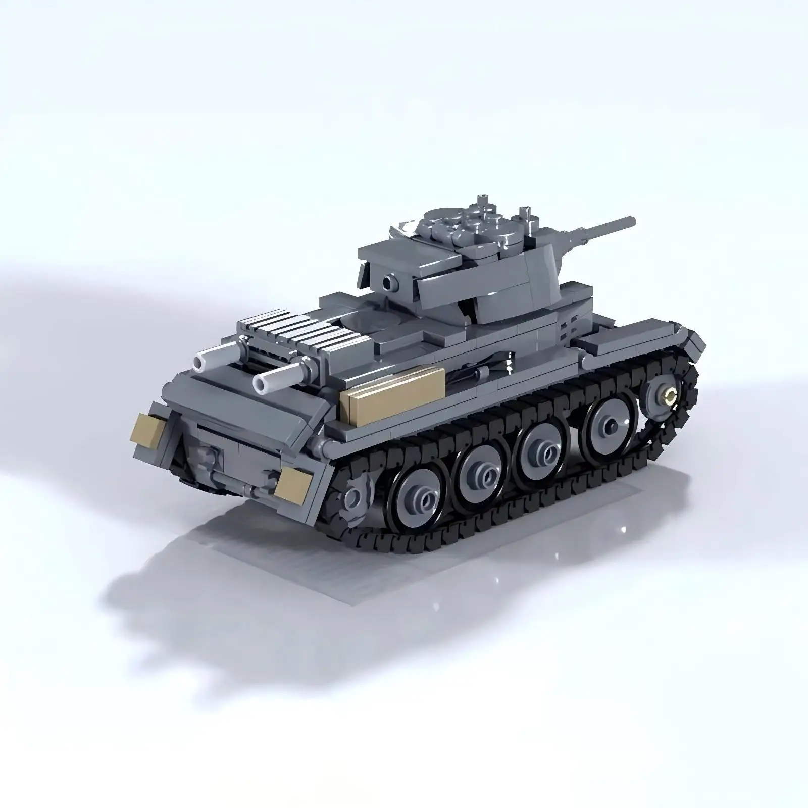 MOC-Conjunto de bloques de con - Lego Compatible Military Tank reseña y precio