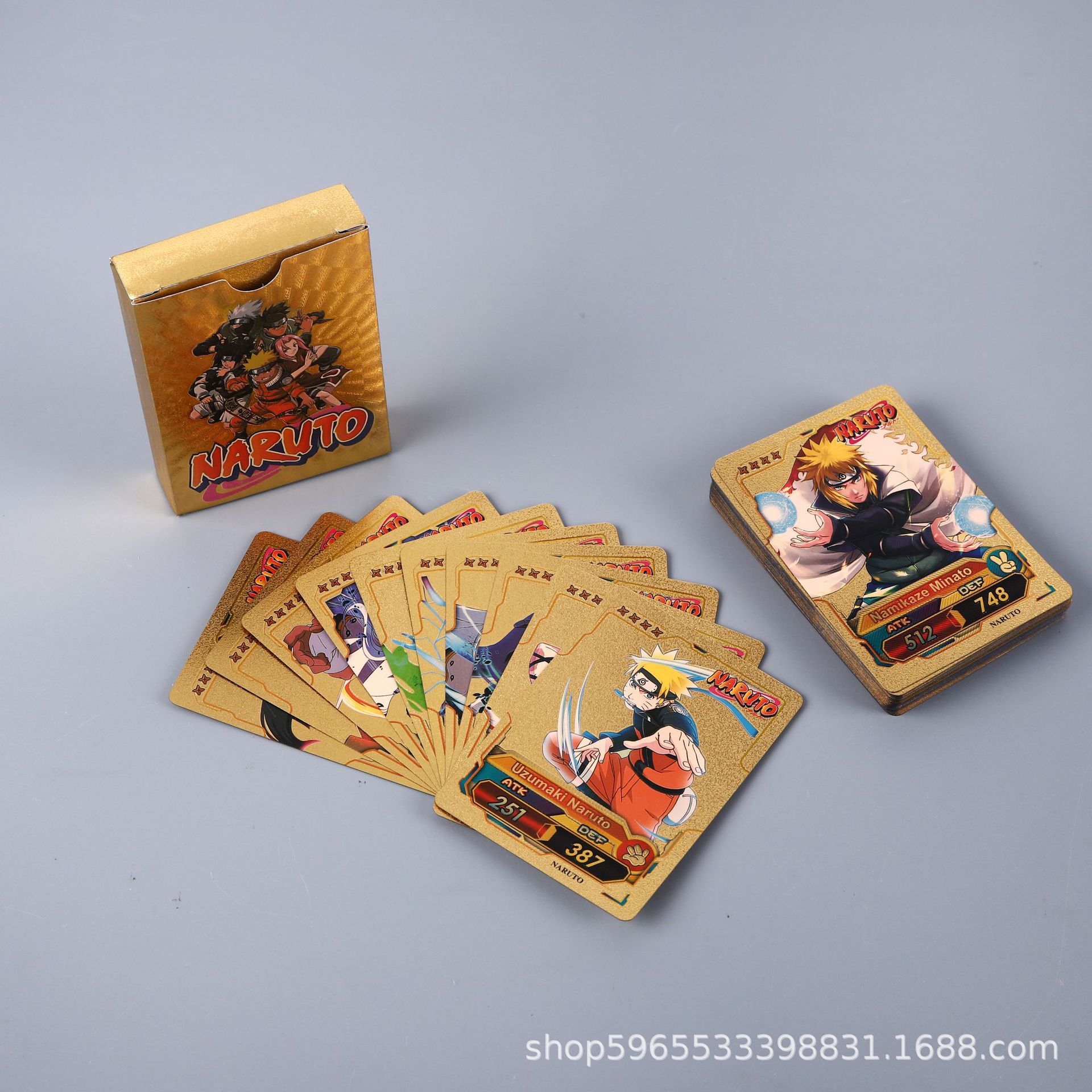 55 Tarjetas de Naruto Serie Do - Board Games reseña y precio