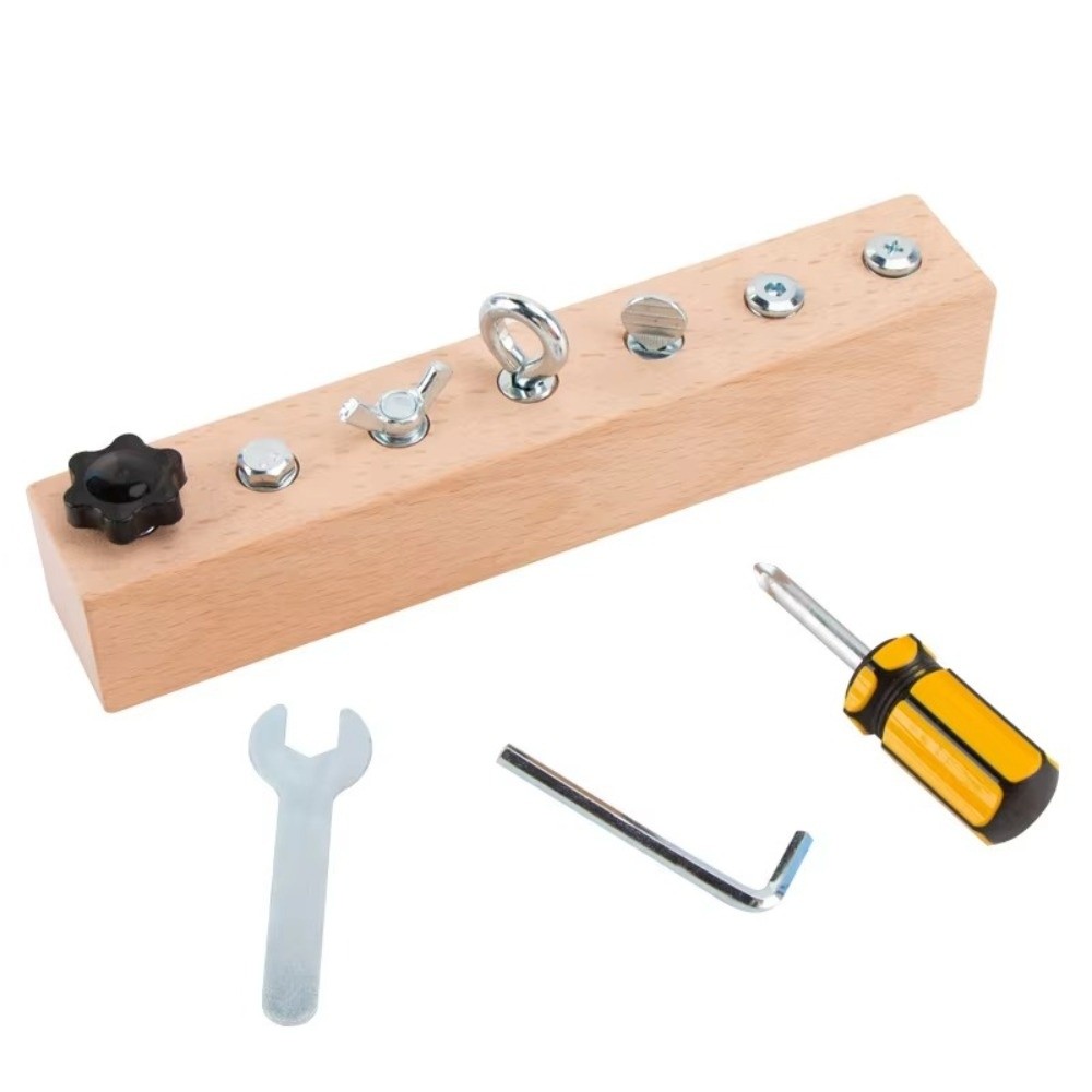 Nuevo Tablero de Actividades P - Montessori Wooden Busy Board Toddler reseña y precio