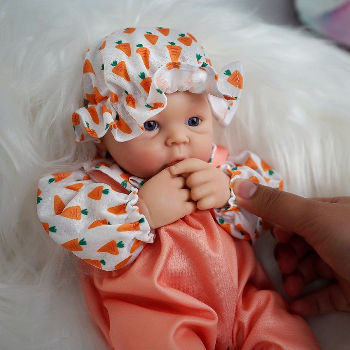 Muñeca bebé de silicona de cue - Reborn Baby Doll Silicone Realistic reseña y precio