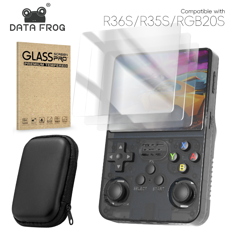 Protector de pantalla DATA FRO - Retro Handheld Game Console R36S reseña y precio