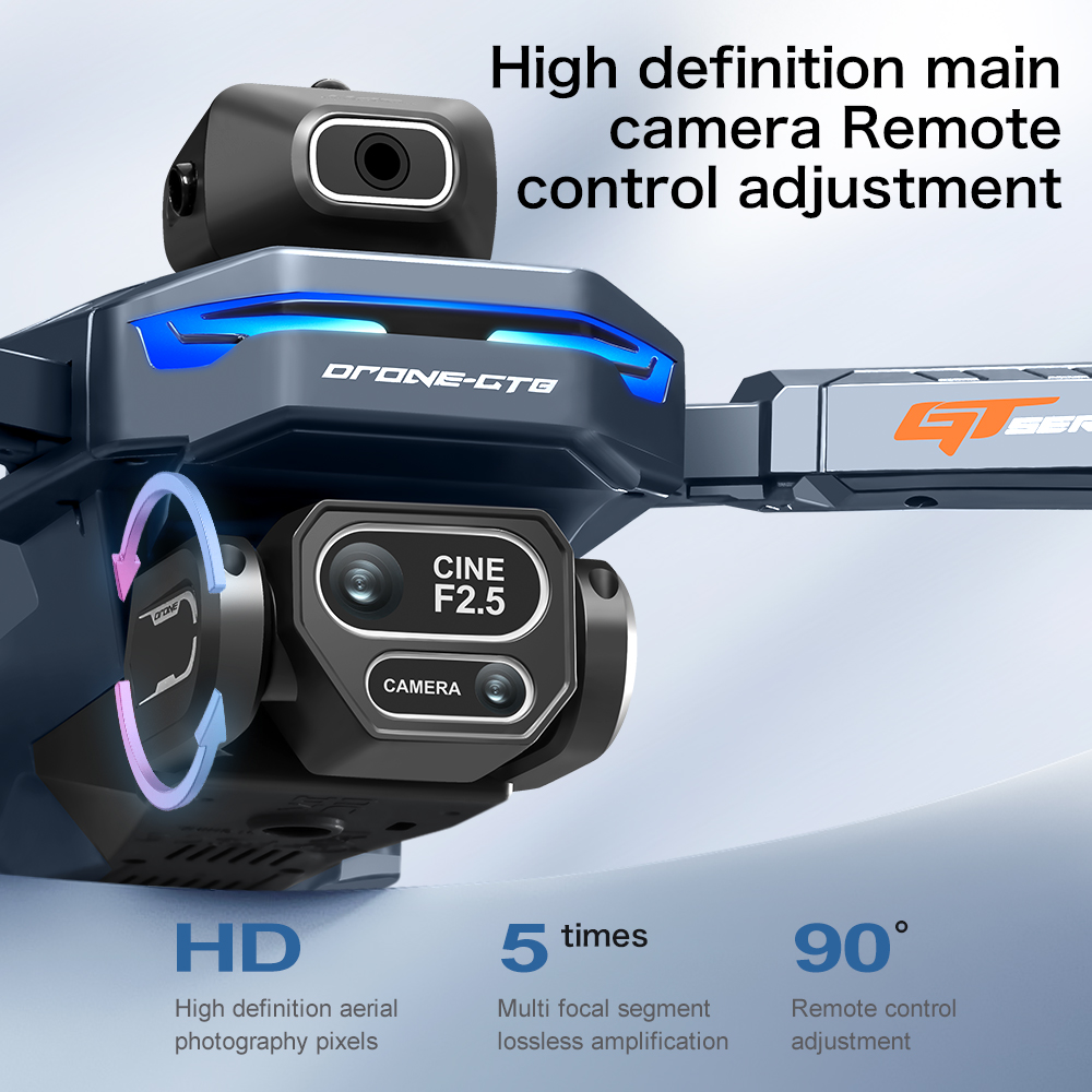 NUEVO Dron GT8 HD RC 4K Profes - Fpv Brushless Rc Drone 4K reseña y precio