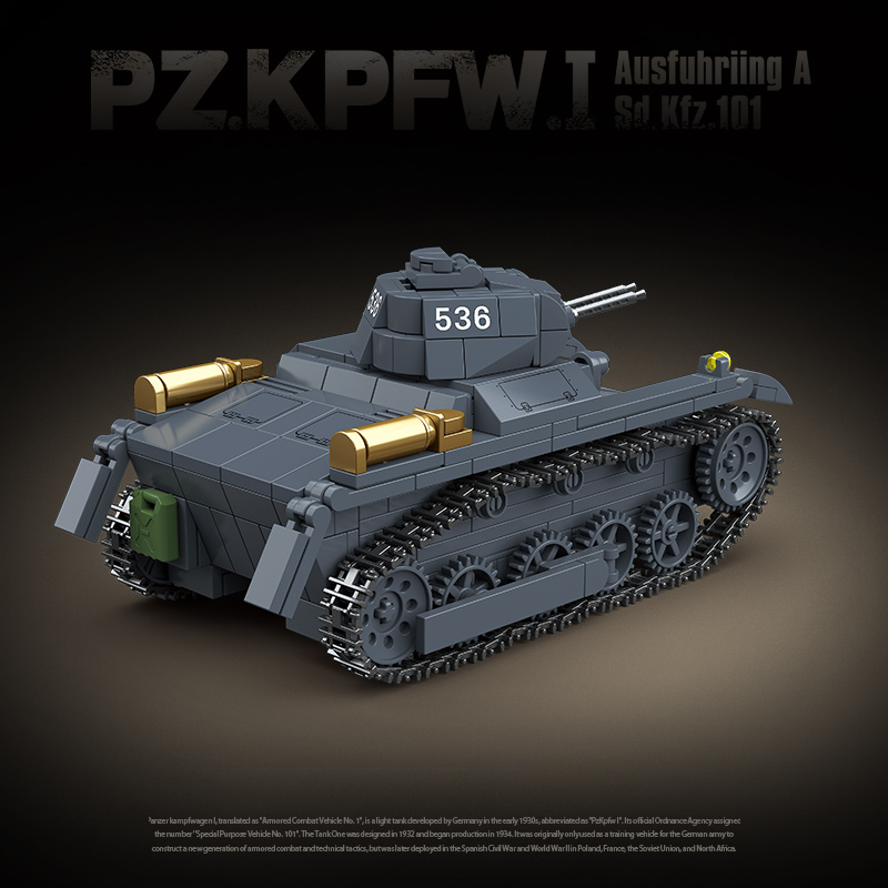 Nuevo tanque de armas militare - Lego Compatible Military Tank reseña y precio
