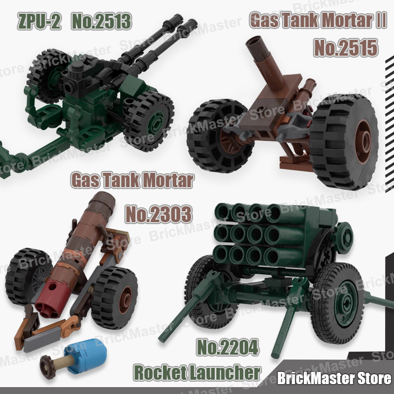 MOC Escena de Guerra Militar T - Lego Compatible Military Tank reseña y precio