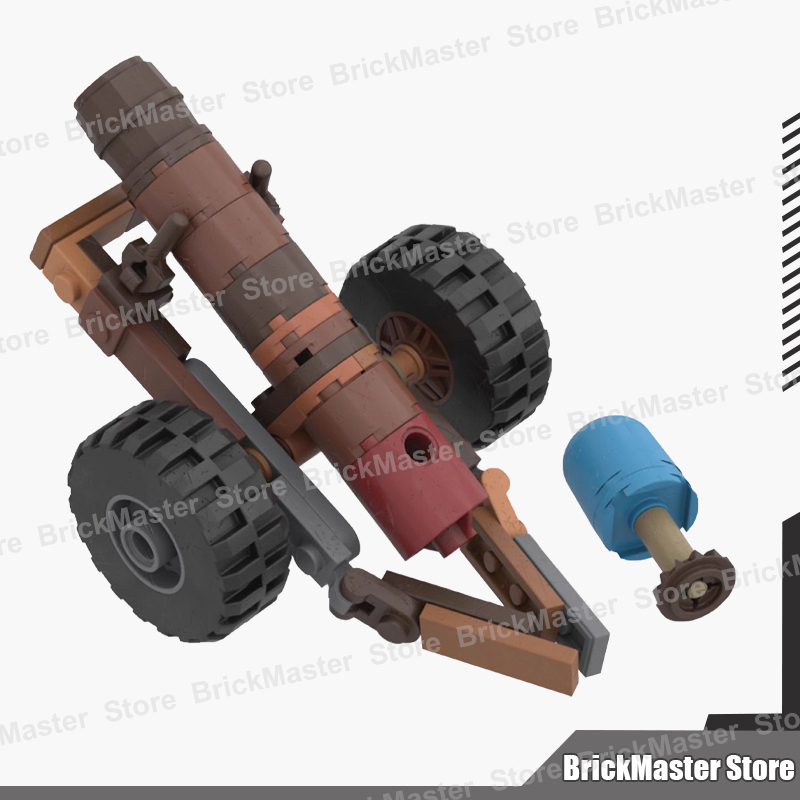 MOC Escena de Guerra Militar T - Lego Compatible Military Tank reseña y precio