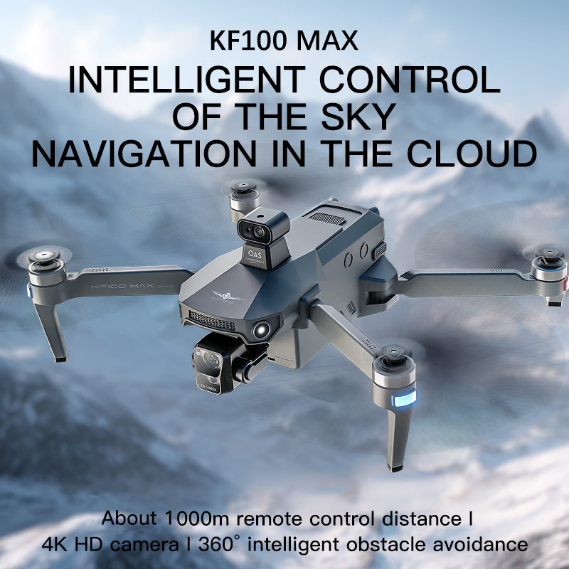 KF100 MAX GPS Drone 4K Cámara  - Fpv Brushless Rc Drone 4K reseña y precio