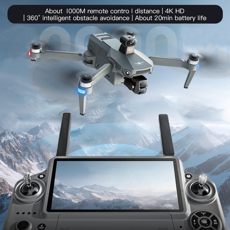KF100 MAX GPS Drone 4K Cámara  - Fpv Brushless Rc Drone 4K reseña y precio