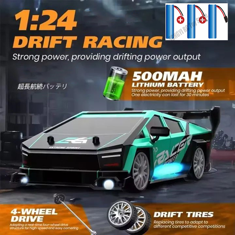 Coche teledirigido RC Drift 2, - Rc Drift Car 1 24 Scale 4Wd reseña y precio