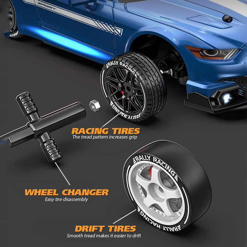 Coche teledirigido RC Drift 2, - Rc Drift Car 1 24 Scale 4Wd reseña y precio