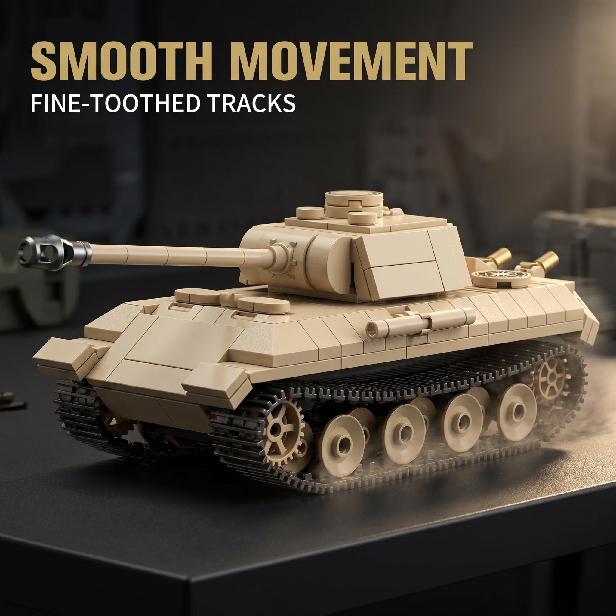 MOC Panther V Tank Tiger I KV- - Lego Compatible Military Tank reseña y precio