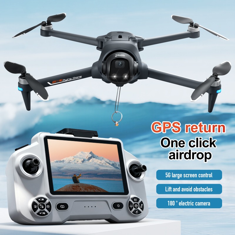 Nuevo Mini Dron RC YL059 con C - Fpv Brushless Rc Drone 4K reseña y precio