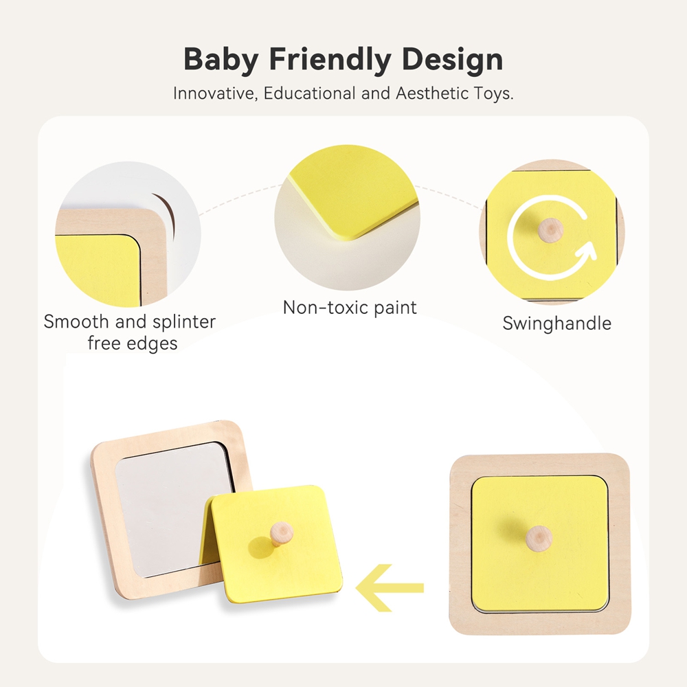 Rompecabezas de madera Montess - Montessori Wooden Busy Board Toddler reseña y precio