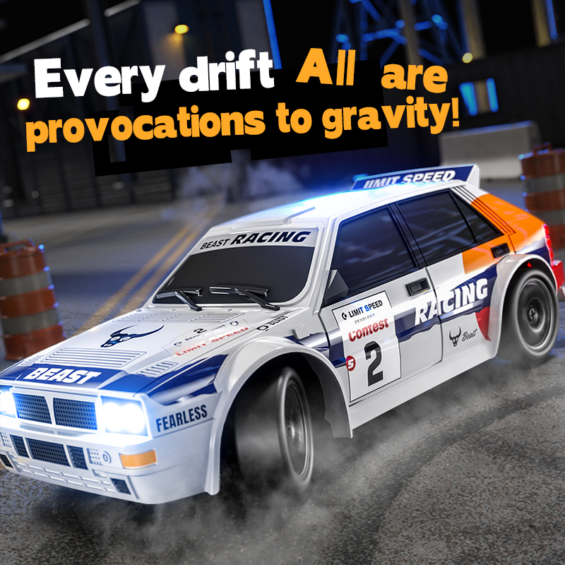 Coche teledirigido 4WD para ni - Rc Drift Car 1 24 Scale 4Wd reseña y precio