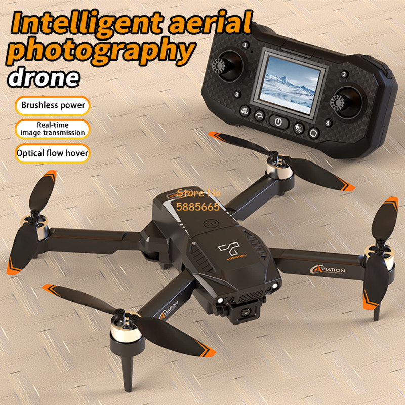 4K Cámara dual Flujo óptico Si - Fpv Brushless Rc Drone 4K reseña y precio
