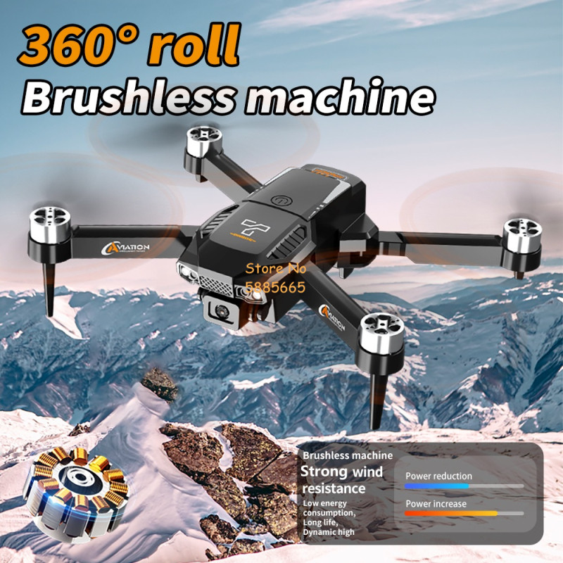 4K Cámara dual Flujo óptico Si - Fpv Brushless Rc Drone 4K reseña y precio