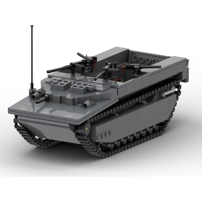 LVT-4 Tanques Militares Modern - Lego Compatible Military Tank reseña y precio