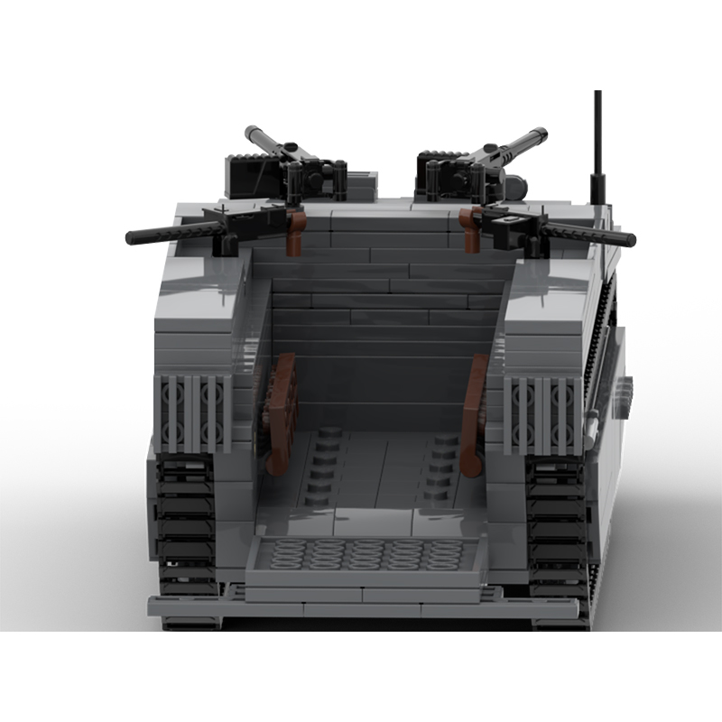 LVT-4 Tanques Militares Modern - Lego Compatible Military Tank reseña y precio