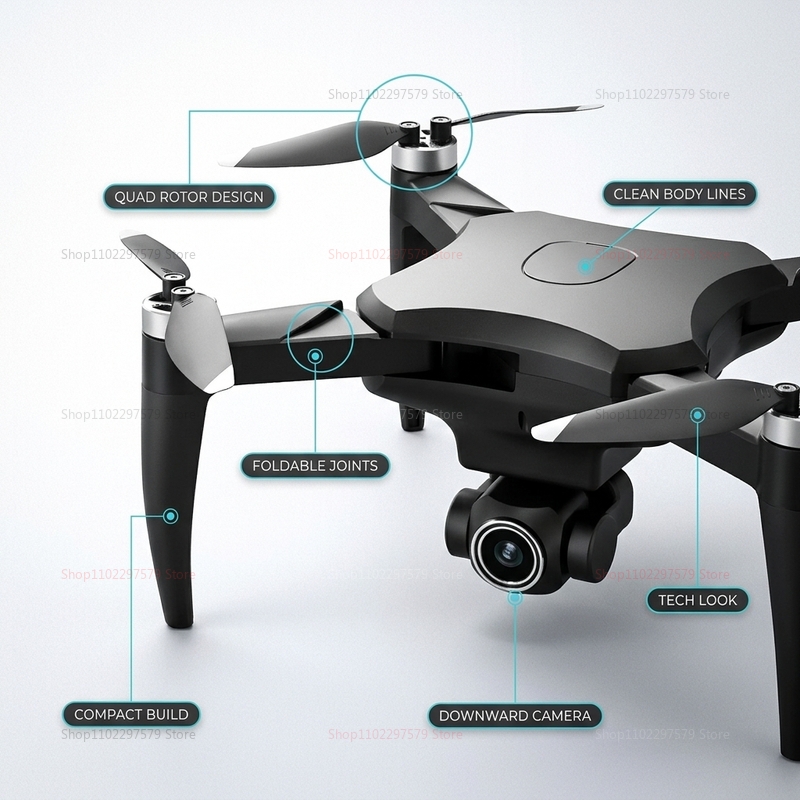 Mini Dron YL01 con Cámara 8K P - Fpv Brushless Rc Drone 4K reseña y precio