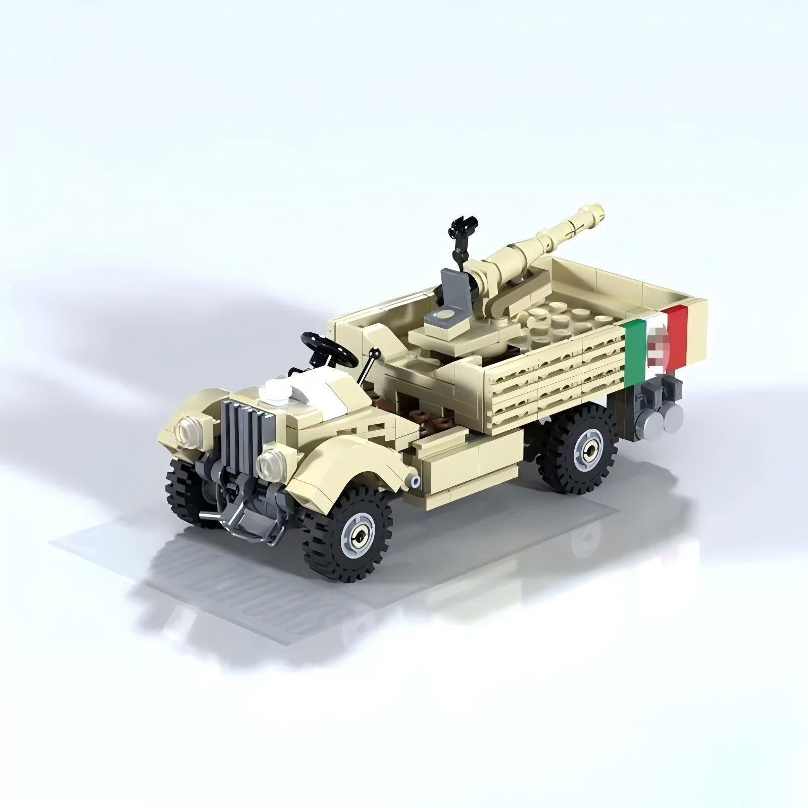 MOC-bloques de construcción de - Lego Compatible Military Tank reseña y precio