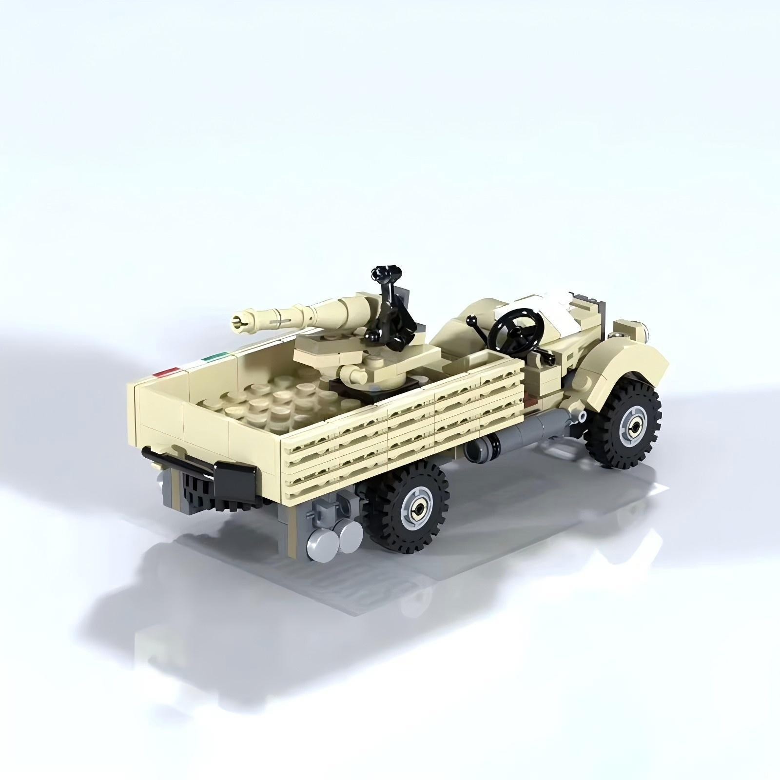 MOC-bloques de construcción de - Lego Compatible Military Tank reseña y precio
