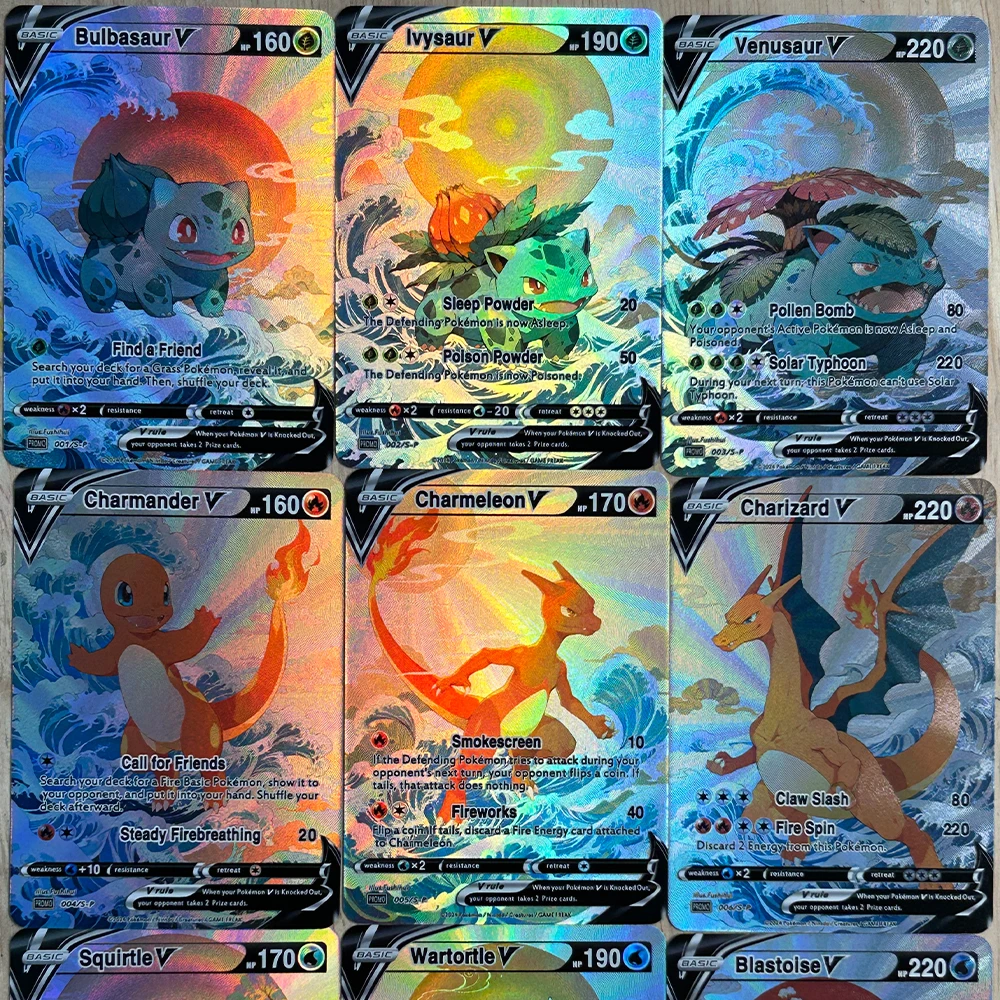 9 unids/set DIY Anime PTCG tar - Board Games reseña y precio