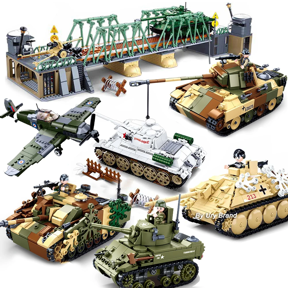 Sluban - Juego de Bloques de C - Lego Compatible Military Tank reseña y precio
