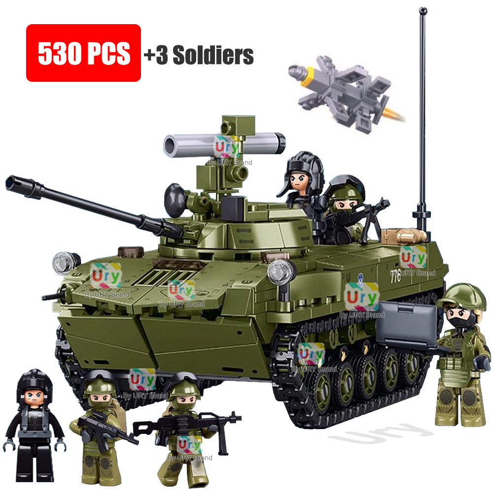 Sluban - Juego de Bloques de C - Lego Compatible Military Tank reseña y precio