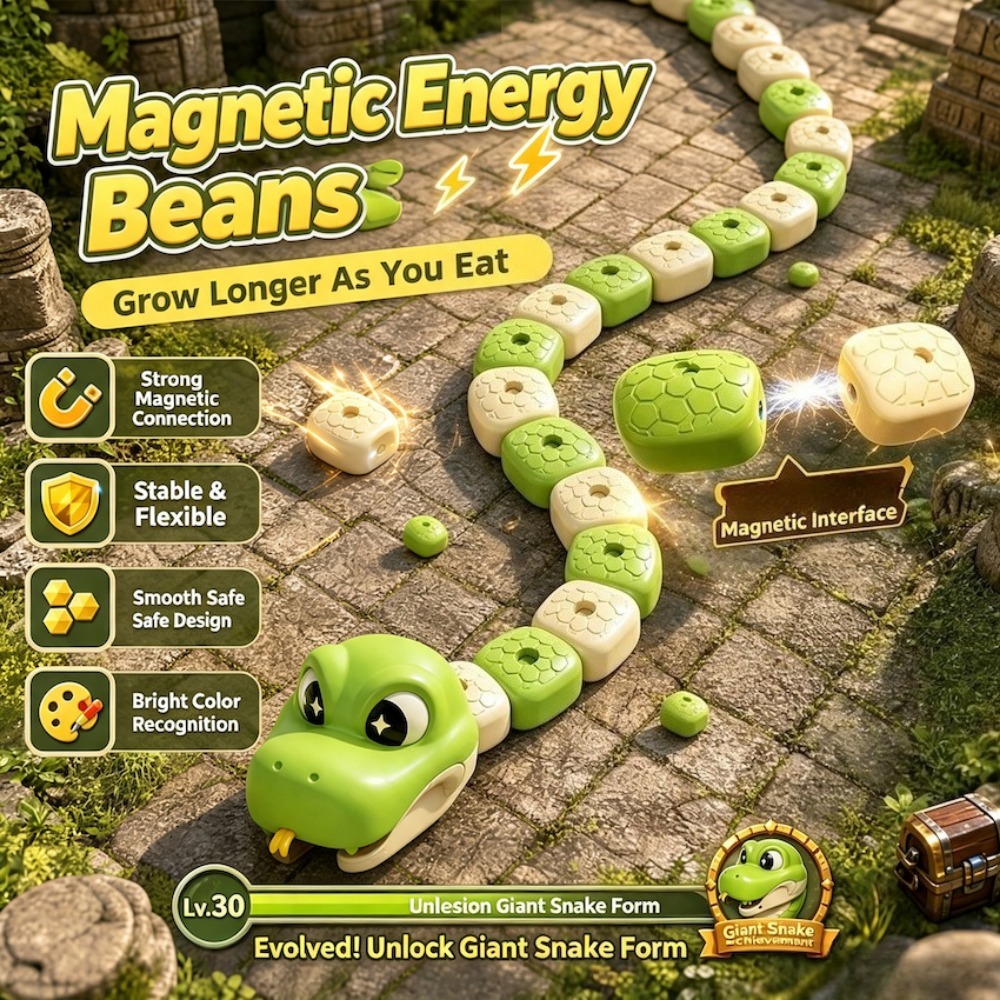 Juguete de Serpiente Magnética - Educational Toys reseña y precio