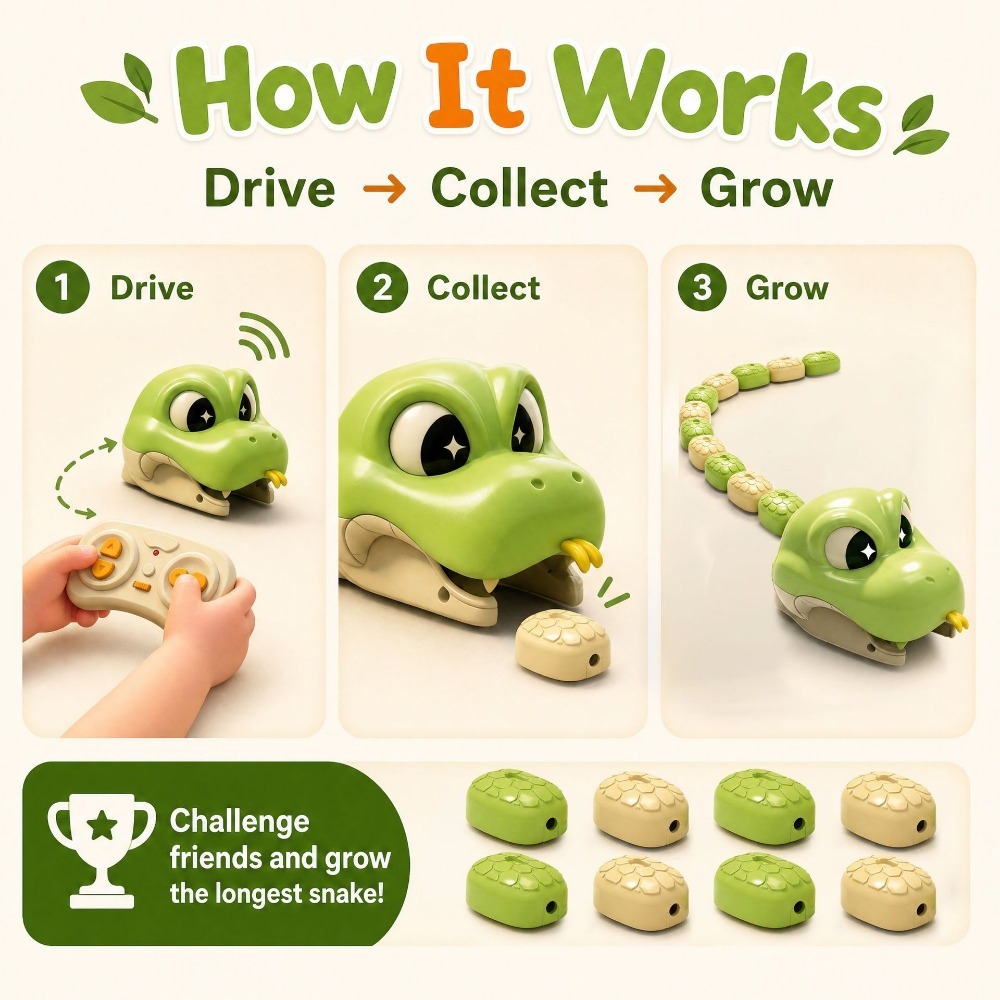 Juguete de Serpiente Magnética - Educational Toys reseña y precio