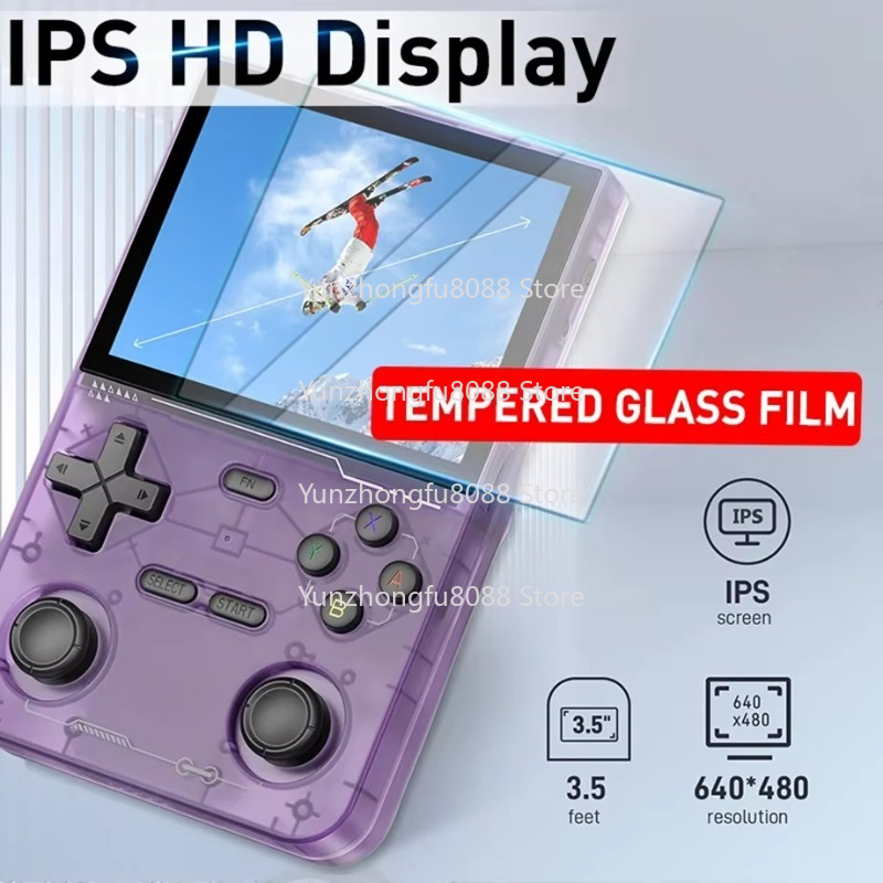 Consola de juegos portátil L K - Retro Handheld Game Console R36S reseña y precio