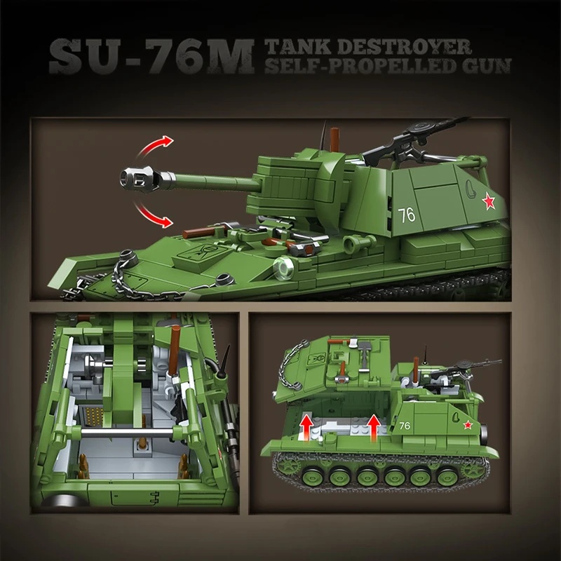 Bloques de Construcción del De - Lego Compatible Military Tank reseña y precio
