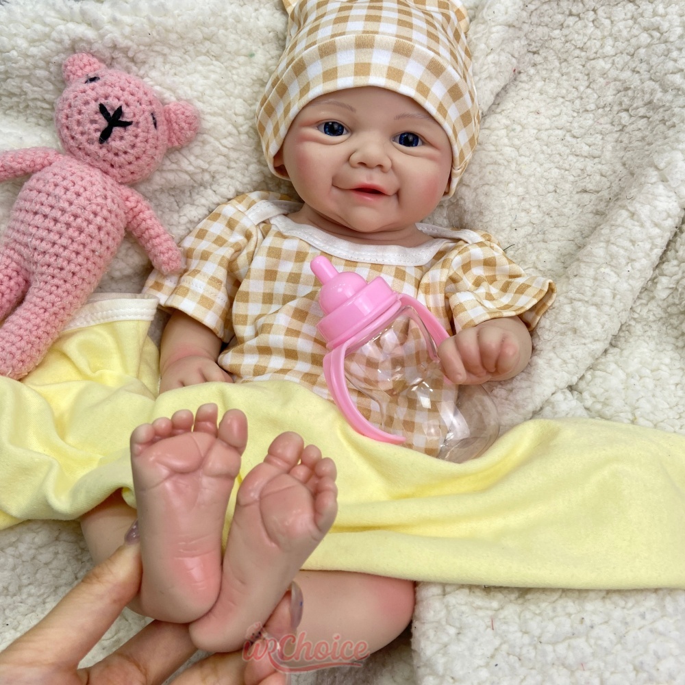 Muñeca reborn cuerpo completo  - Reborn Baby Doll Silicone Realistic reseña y precio