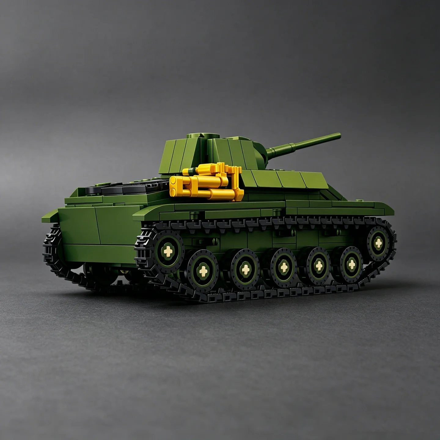 Modelo de Bloques de Construcc - Lego Compatible Military Tank reseña y precio