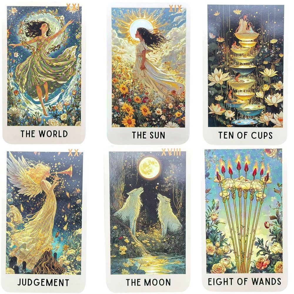 78 Cartas del Tarot Enigmatic  - Tarot Cards Deck With Guidebook reseña y precio