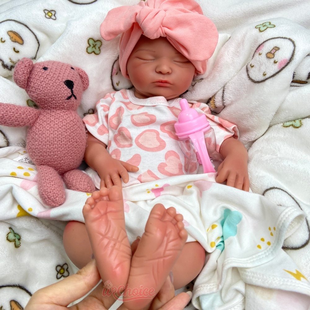 Muñeca reborn silicona lavable - Reborn Baby Doll Silicone Realistic reseña y precio